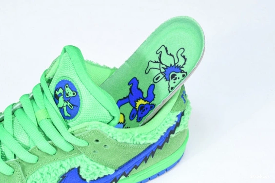 Nike x Dead Dunk Grateful “Green Low Bear” CJ5378-300 SB 0816